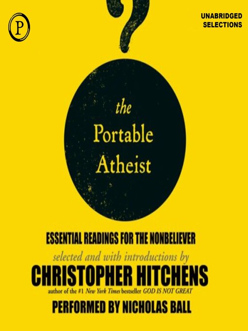 Title details for The Portable Atheist by Christopher Hitchens - Available